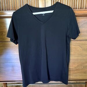 Lands’ End Woman’s Short Sleeve Cotton Tee Shirt